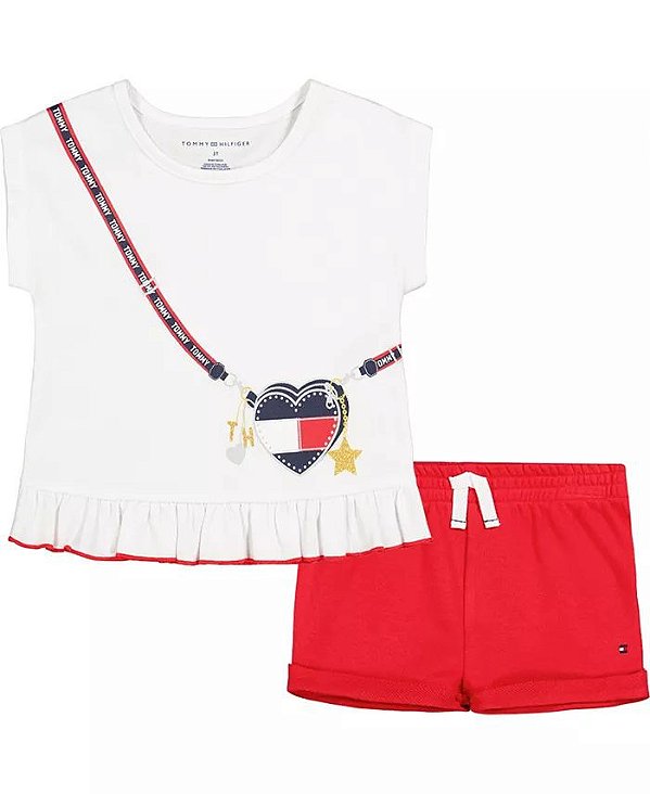 Conjunto Kids Verão Tommy Hilfiger