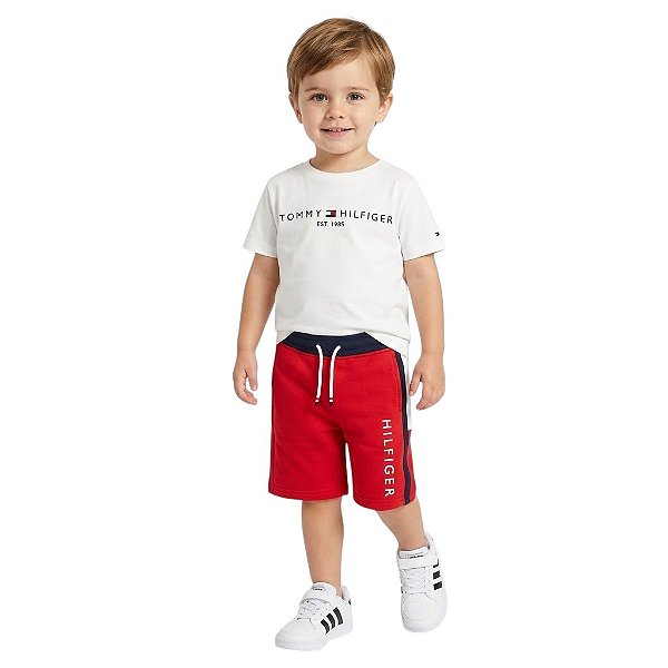 Bermuda em Moletom Tommy Hilfiger