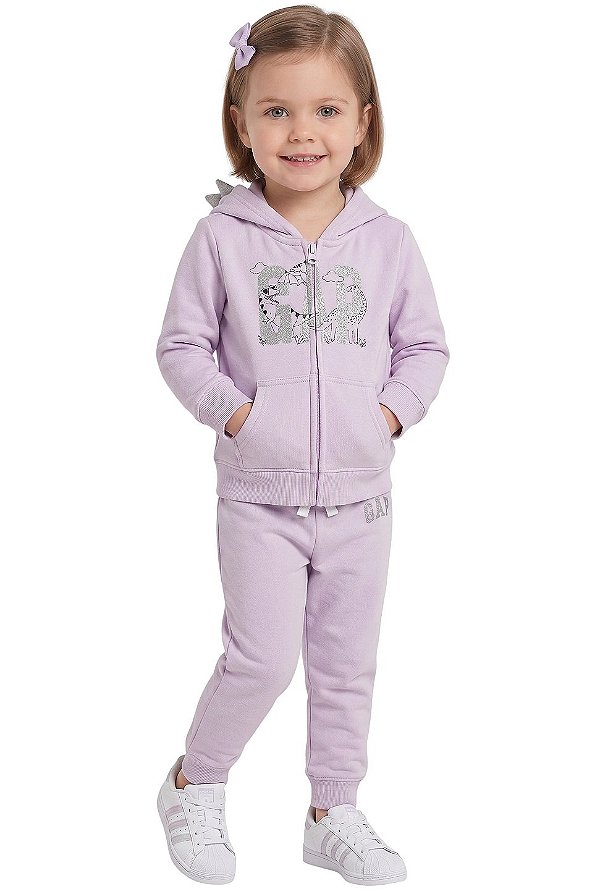 Conjunto em Moletom Dino Gap