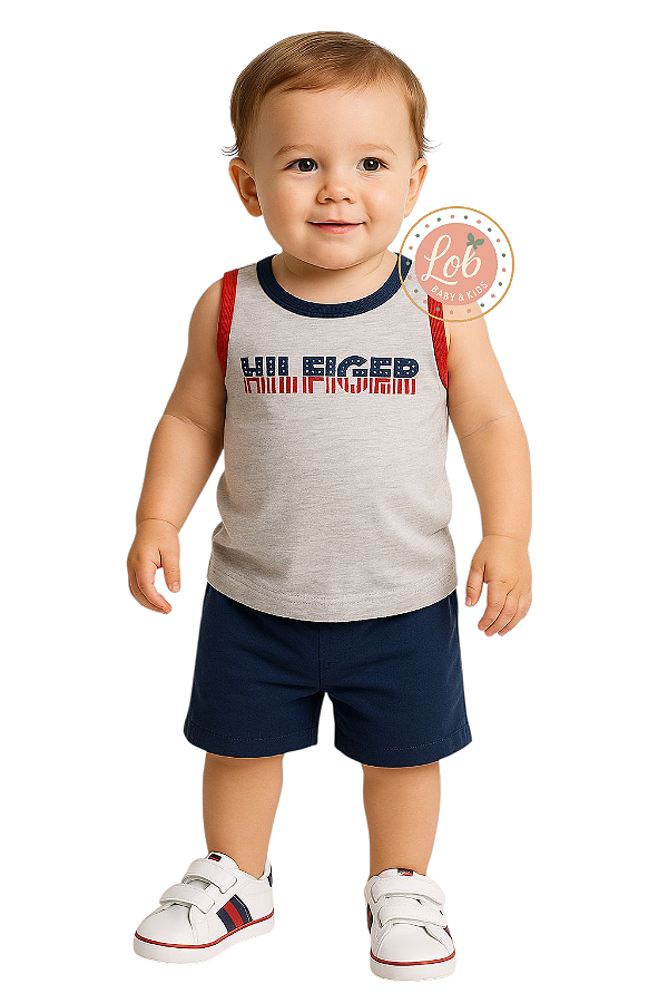 Conjunto Baby Regata Tommy Hilfiger