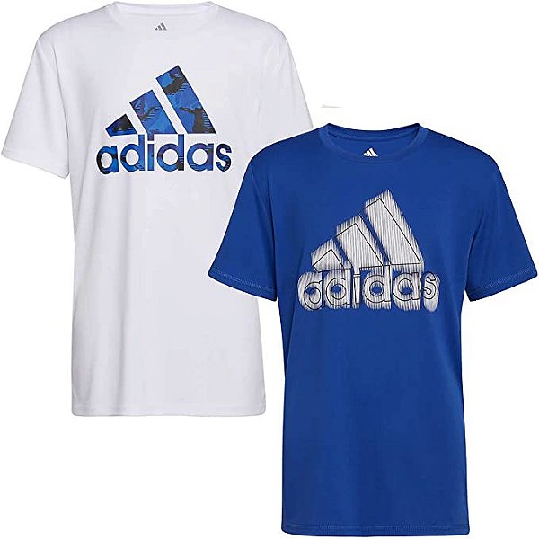 Camiseta  Kids Adidas Pack 2 Peças