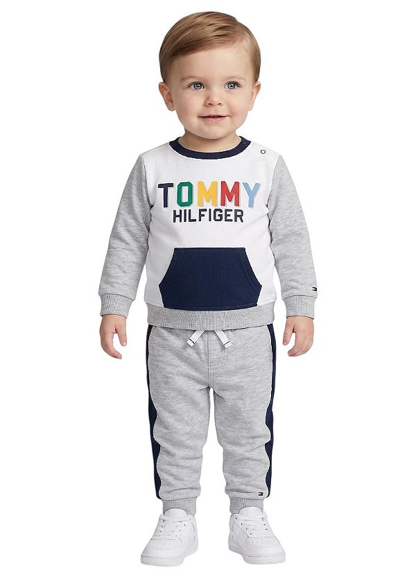 Conjunto Bebê Tommy Hilfiger Moletom
