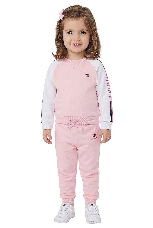 Conjunto em Moletom Kids Tommy Hilfiger