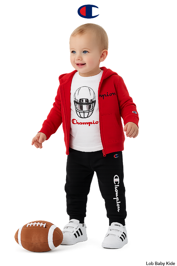 Conjunto Kids 3 peças Champion