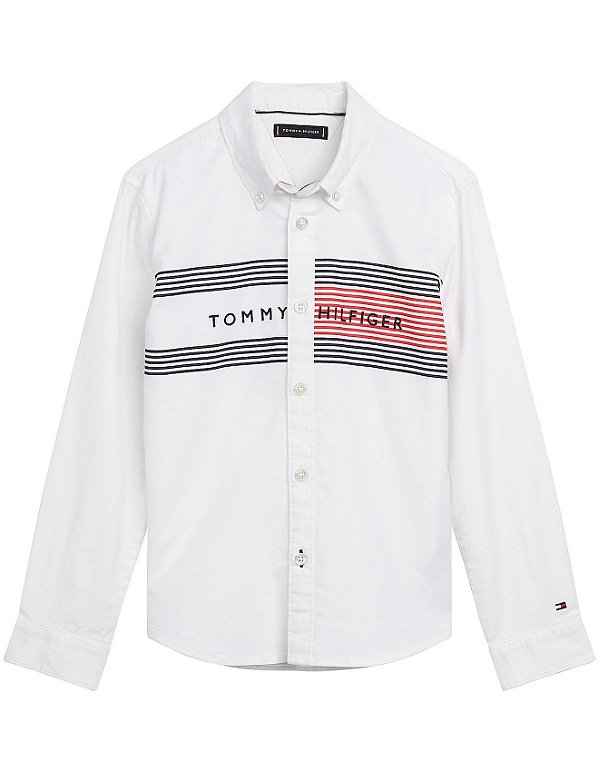 Camisa ML Kids Tommy Hilfiger
