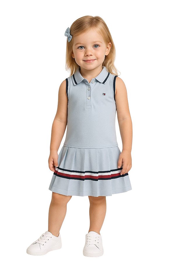 Vestido Tenista Kids Tommy Hilfiger