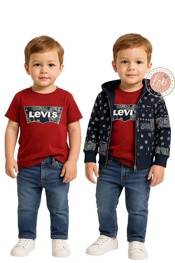 Conjunto Baby 3 peças Levi´s