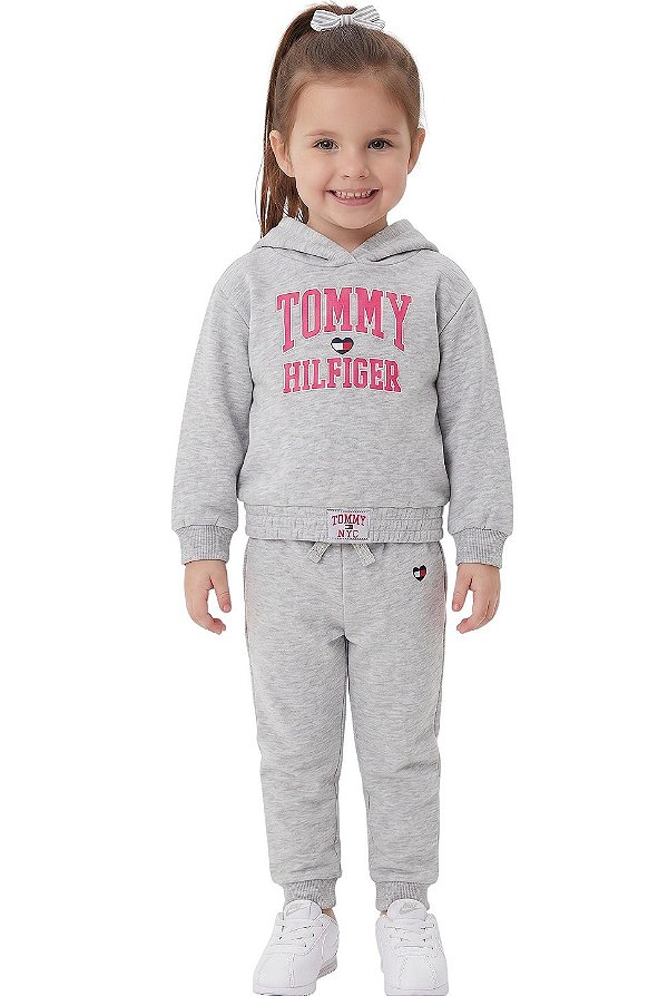 Conjunto Infantil Tommy Hilfiger em Moletom