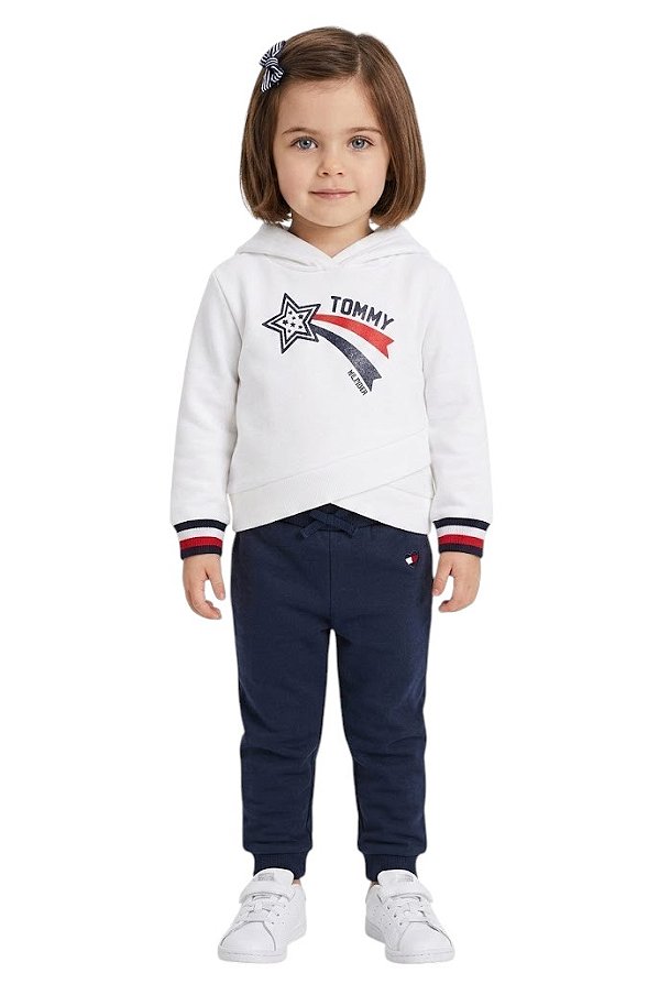Conjunto em Moletom Kids Tommy Hilfiger