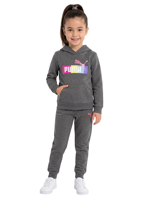 Conjunto em Moletom Puma Kids