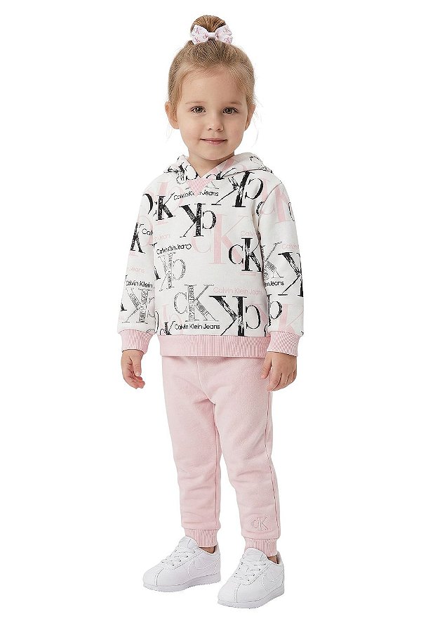 Conjunto Infatil Calvin Klein em Moletom