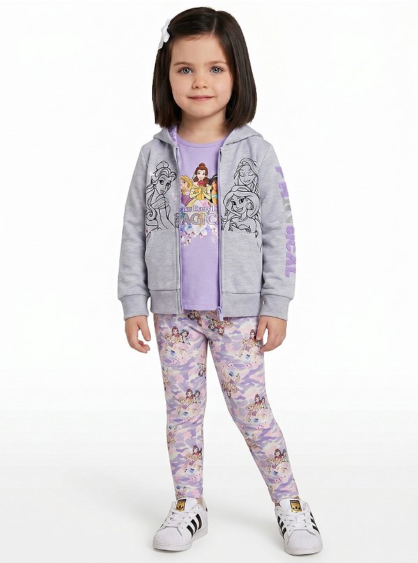 Conjunto 3 Peças Princesas Disney