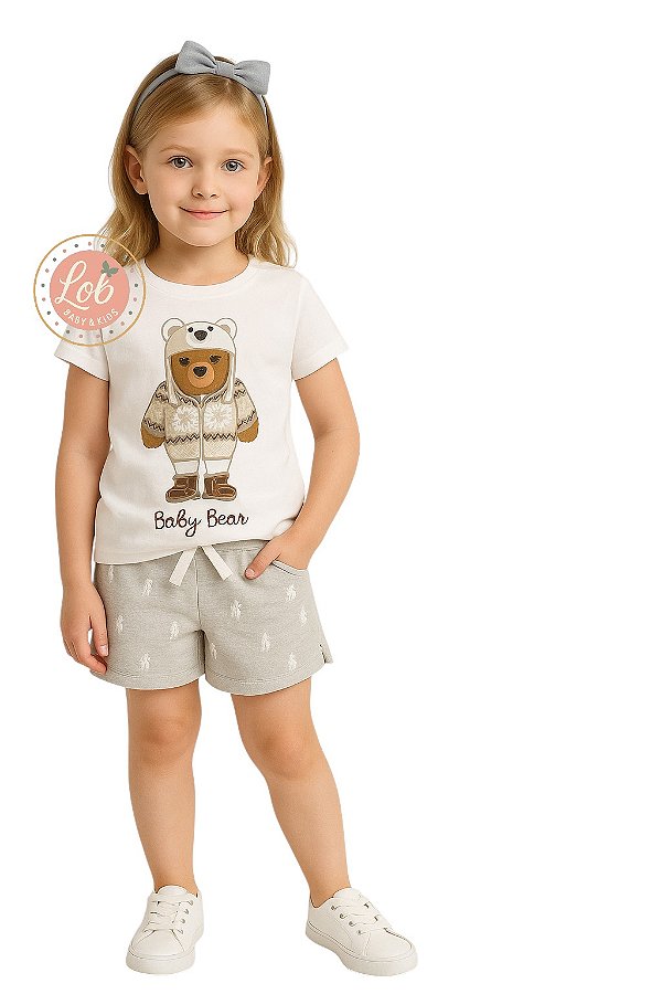Camiseta Kids Polo Bear Ralph Lauren