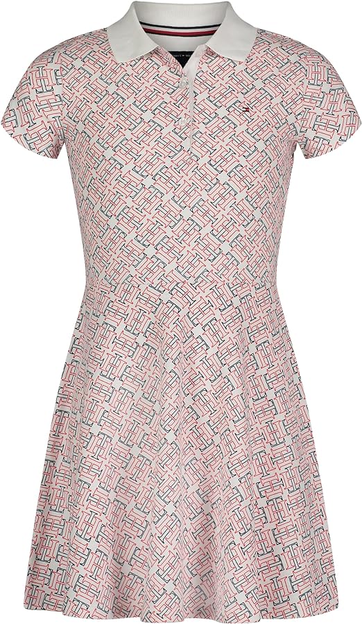 Vestido Kids Gola Polo Tommy Hilfiger
