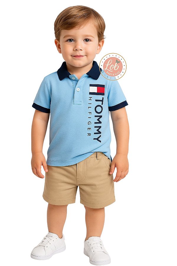 Conjunto Kids Polo Tommy Hilfiger