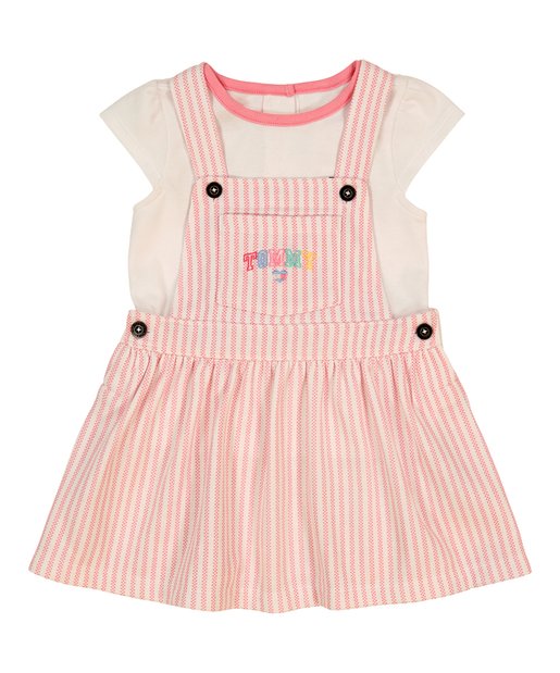 Jardineira e Camiseta Tommy Hilfiger