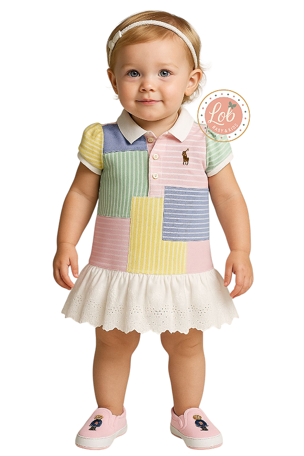 Vestido Baby Polo Ralph Lauren