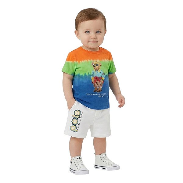 Conjunto Baby Ralph Lauren Polo Bear