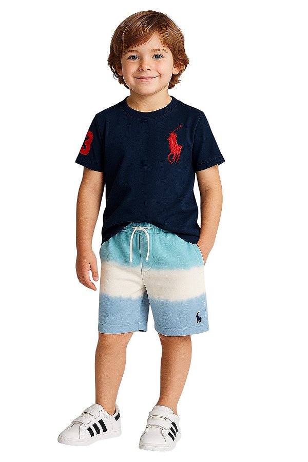 Shorts – Polo Ralph Lauren Infantil em Moletinho