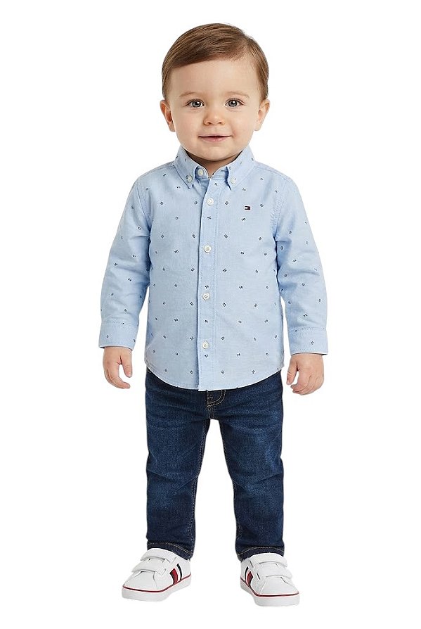 camisa Baby Tommy Hilfiger