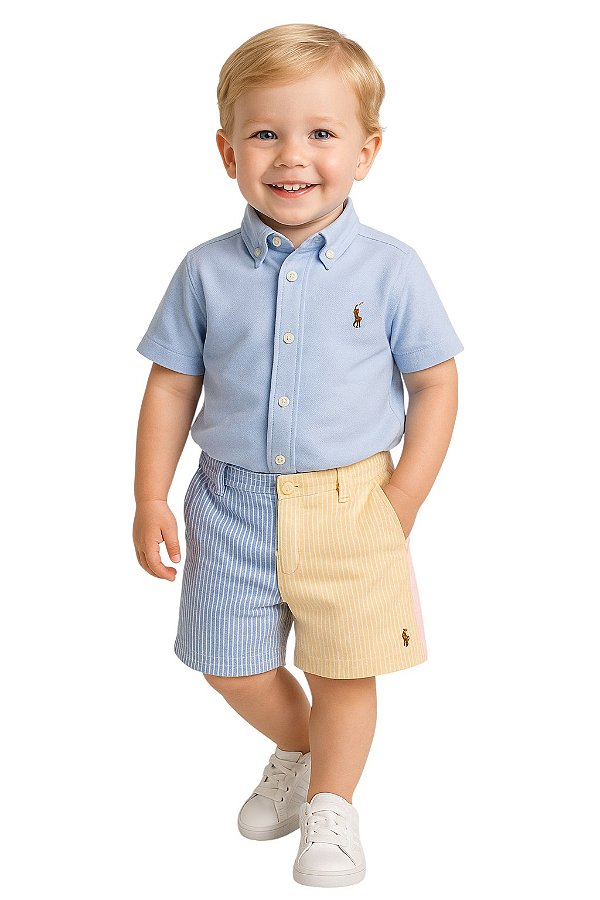 Shorts Infantil Polo Ralph Lauren Kids