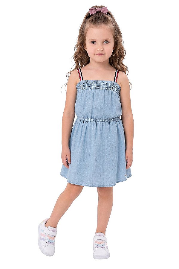 Vestido Infantil Tommy Hilfiger