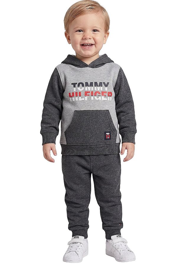 Conjunto em Moletom Kids Tommy Hilfiger