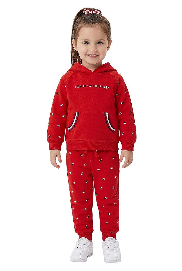 Conjunto em Moletom Tommy Hilfiger