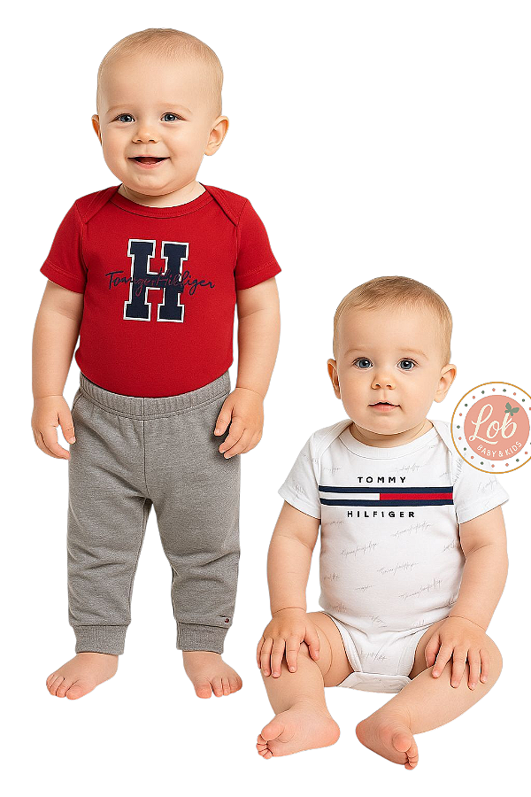Conjunto Body 3 Peças Tommy Hilfiger