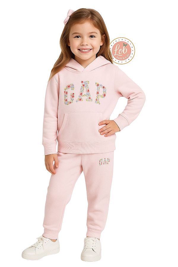 Conjunto em moletom Gap Kids