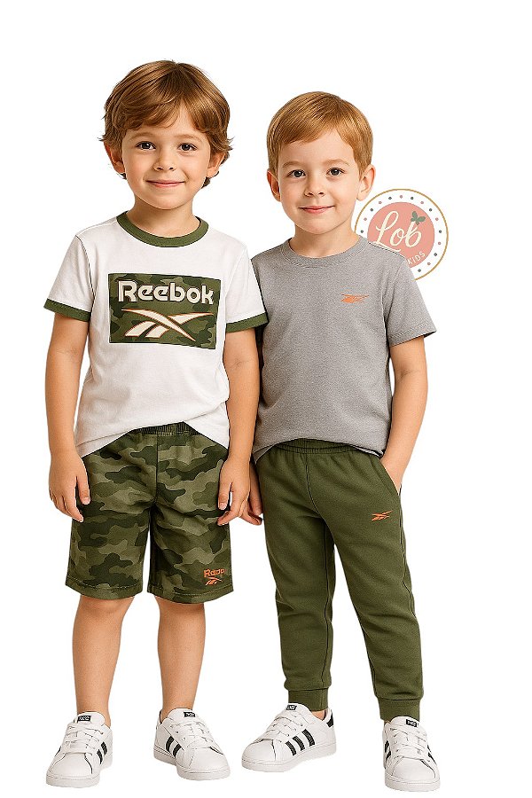 Kit Conjunto Esportivos 4 Peças Reebok