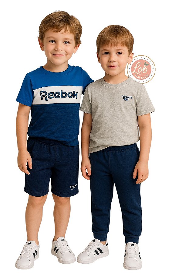 Kit Conjunto Esportivos 4 Peças Reebok