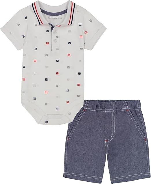 Conjunto Baby Polo Tommy Hilfiger
