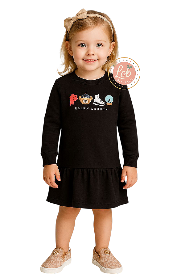 Vestido Kids Polo Bear  RALPH LAUREN