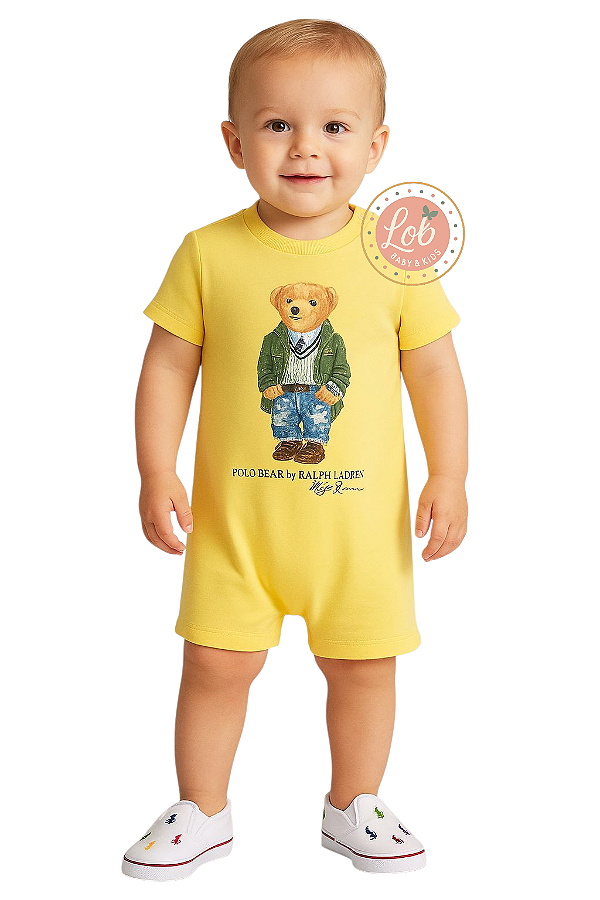 Romper Polo Bear Ralph Lauren