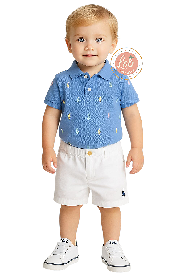Conjunto Baby Polo Ralph Lauren