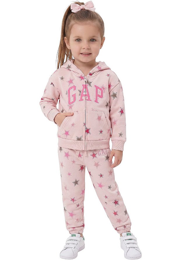 Conjunto em moletom Gap Kids