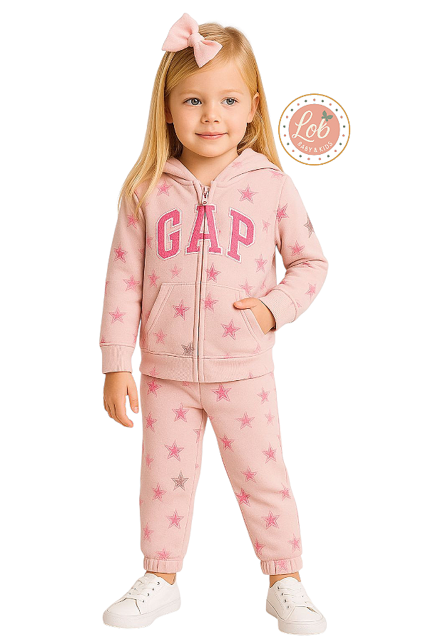 Conjunto em moletom Gap Kids