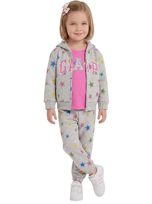 Conjunto em moletom Gap Kids