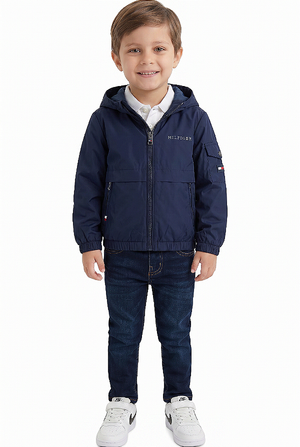 Jaqueta Infantil Tommy Hilfiger Corta Vento