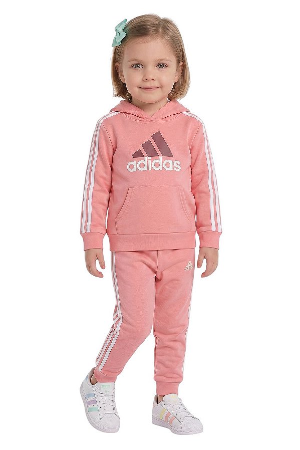 Conjunto em Moletom Kids Adidas