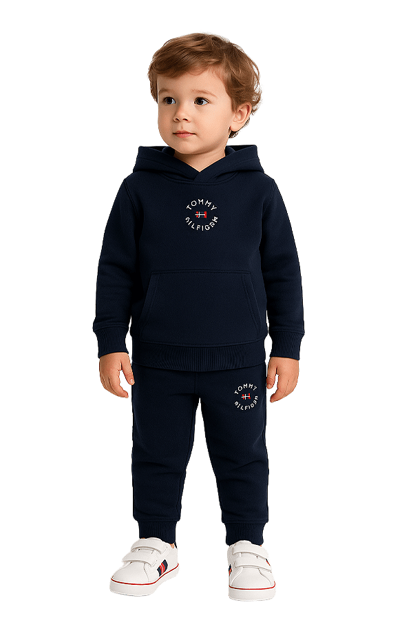 Conjunto em Moletom Kids Tommy Hilfiger