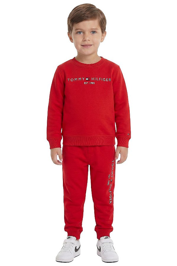 Conjunto Infantil Tommy Hilfiger em Moletom