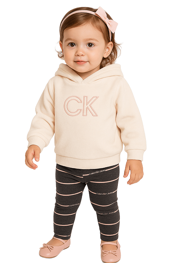 Conjunto Bebe Calvin Klein