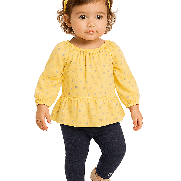 Conjunto Bebe Calvin Klein