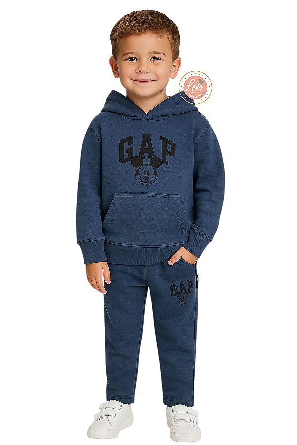 Conjunto em Moletom Mickey Disney Gap
