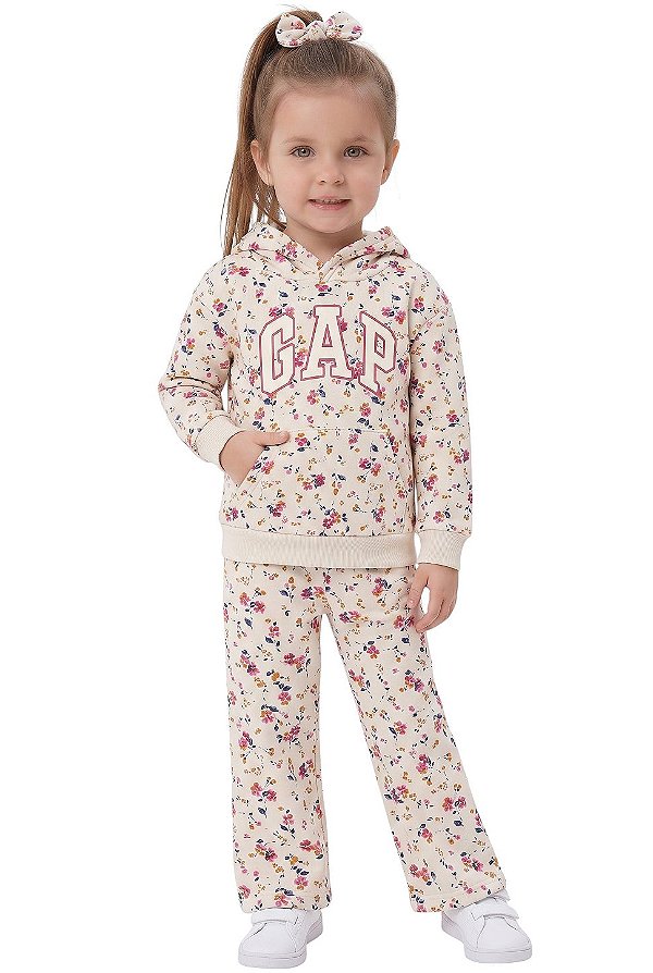 Conjunto em moletom Gap Kids