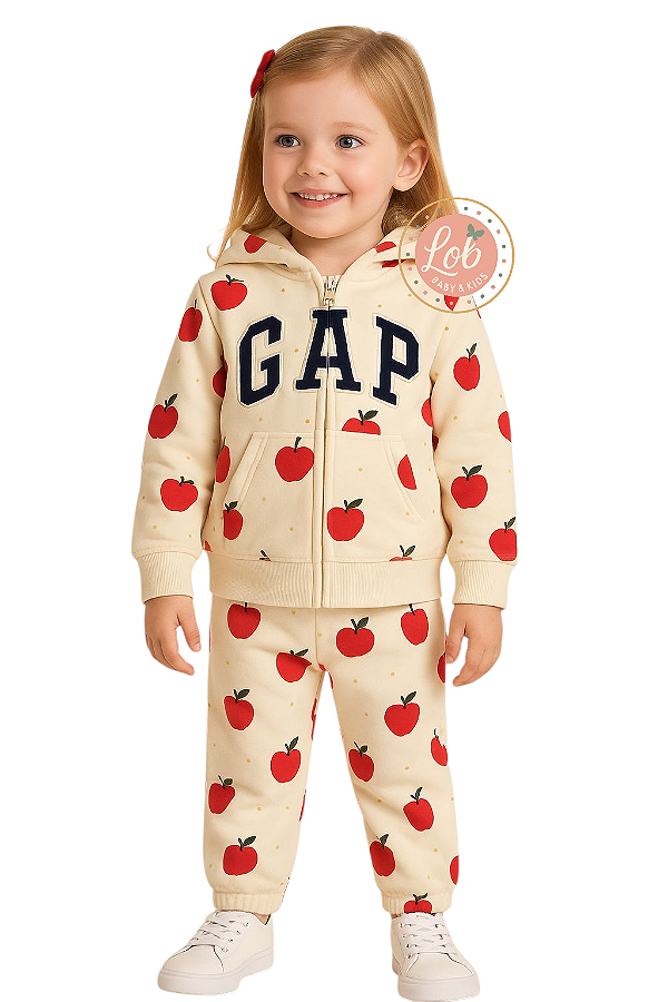 Conjunto em moletom Gap Kids