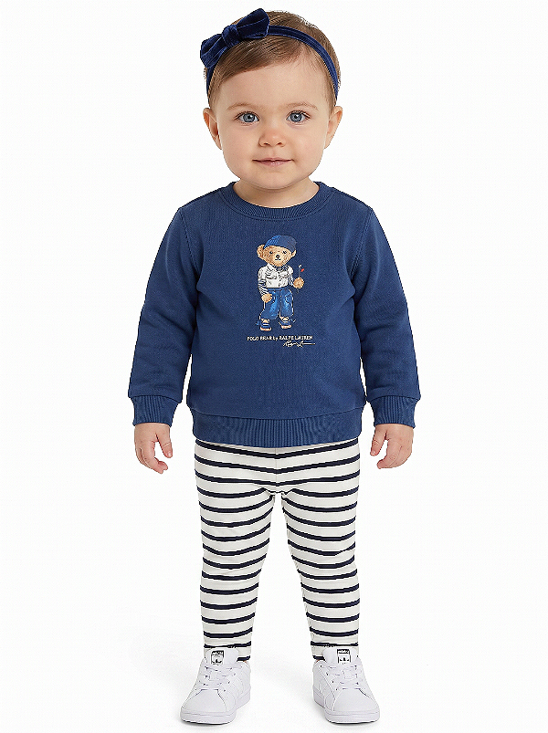 Conjunto Bebê Polo Bear RALPH LAUREN