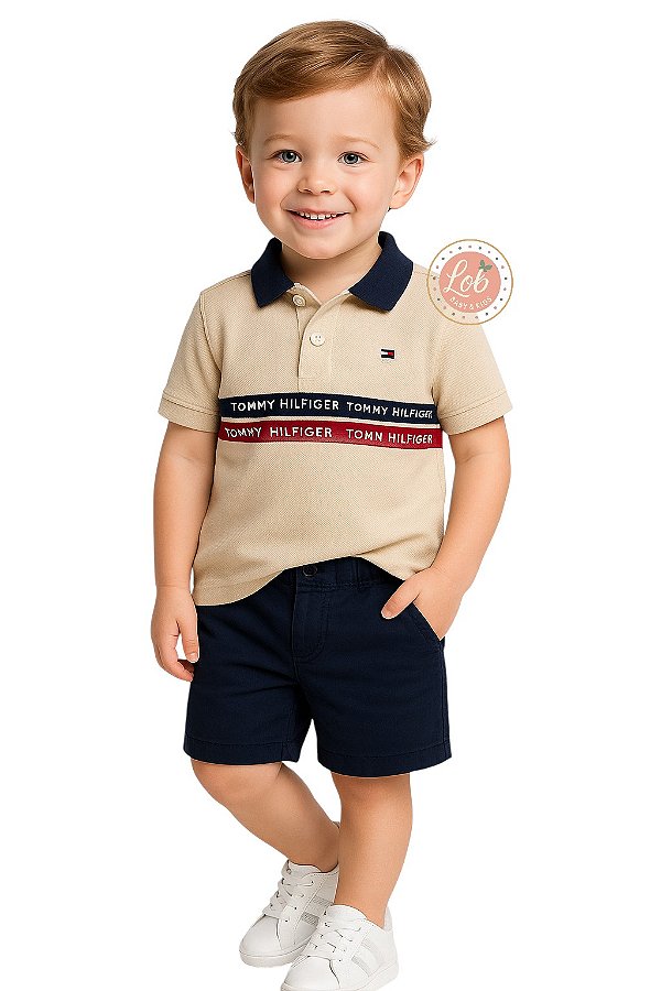 Conjunto Kids Polo Tommy Hilfiger